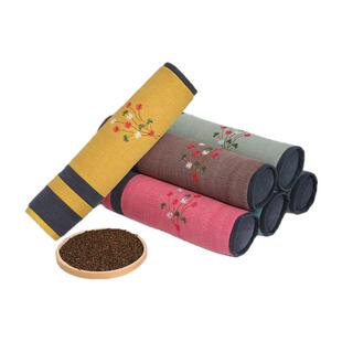 韩式枕决明子枕头颈椎病专用护颈枕糖果枕纯棉全棉圆枕脊椎枕整头