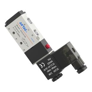 亚德客气动4V210-08电磁阀24V电子气阀220V控制阀4V110阀组4V310