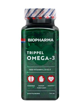 Biopharma挪威实惠三重深海鱼油