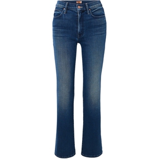 【折扣】MOTHER DENIM女士高腰直筒牛仔裤