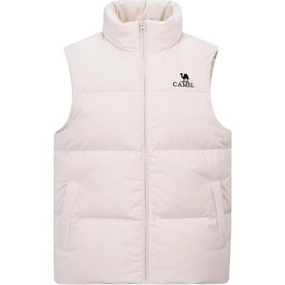 【直播专享】骆驼男女同款鸭绒拒水保暖羽绒马甲休闲款/工装款