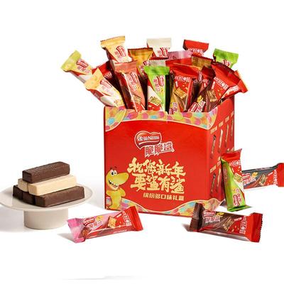 雀巢脆脆鲨散称混合口味礼盒