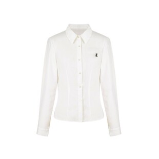 花铃太太jk制服知丘衬衫春季2026学院风女百搭长袖收腰校供感衬衣