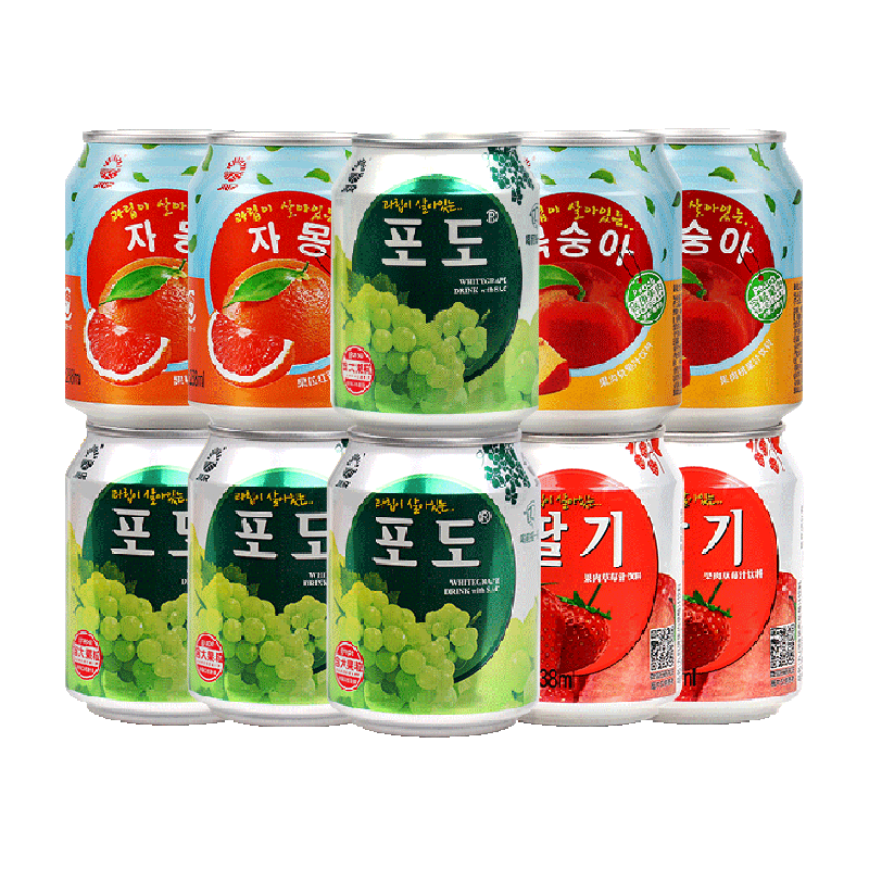 九日果汁饮料清明出游伴手礼大果粒多口味露营出游欢聚畅饮