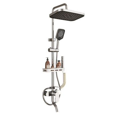 全铜淋浴花洒套装家用浴室淋浴器
