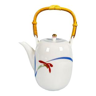 香兰社兰花茶具经典兰花盖杯日本进口高颜值薄胎香兰舍茶杯盖碗