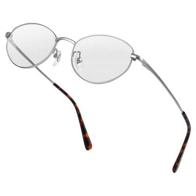 LOOK金色圆框复古老钱风眼镜