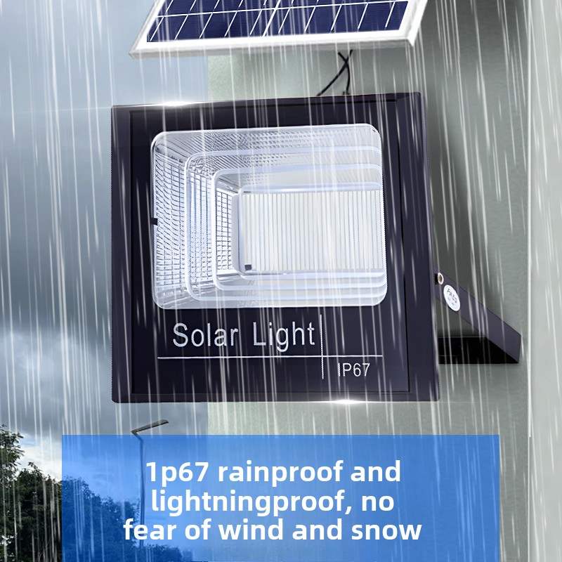 2025新款太阳能照明灯庭院户外家用农村超亮天黑自动亮300W5000W