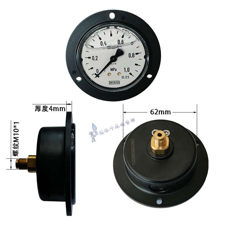 扬力 沃得 扬锻冲床 压力表气压表  耐压抗震 压力表Y60-T0-1MPa
