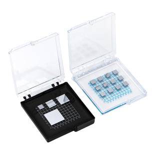 【方岛半导体】芯片自粘盒 自吸附盒 实验室样品盒储存展示硅片盒