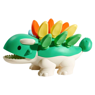 科巢宝宝益智玩具甲龙插拔婴儿精细动作手眼协调专注力1岁2十个月