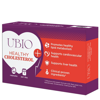 UBIO红曲甘蔗素血管健康天然他汀
