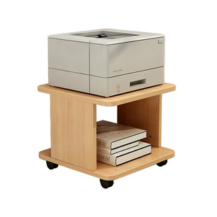 置物架得力打印机M2023DWS专用落地桌下储物柜防水防腐文件放置柜