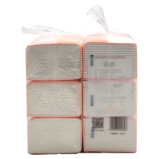 银鸽新品掌柜推荐妆容面巾抽纸四层100抽软抽3包/提5提共15包