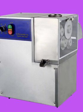 现货四棍甘蔗榨汁水果店铺甘蔗榨汁机商用电动甘蔗压榨机设备