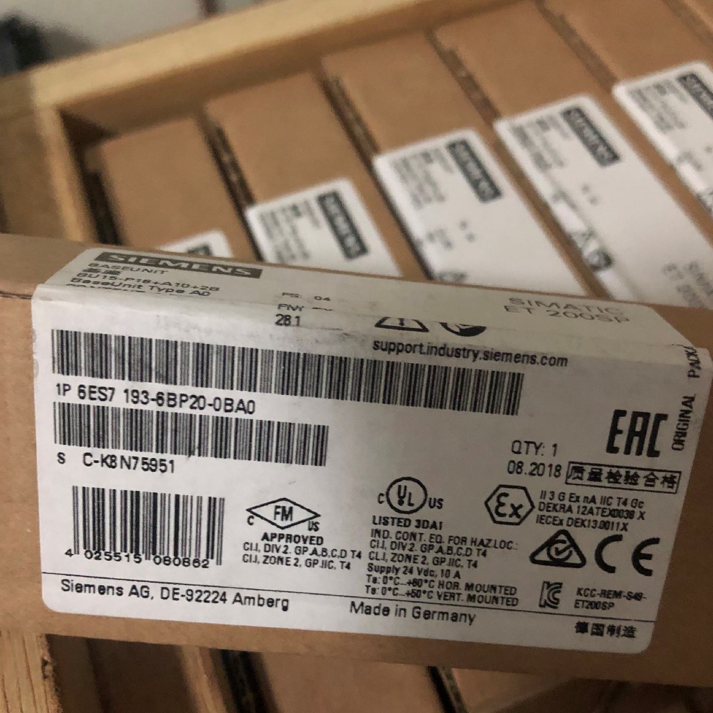 议价6ES7193-6BP20-0BA0 BU15-P16 A10端子模块6ES71936BP200BA0