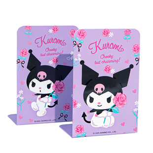 库洛米L型金属书立正版授权阅读书架桌面挡板固定书本收纳书立架分隔板书挡金属书立学生桌上支架置物架