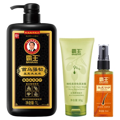 霸王首乌洗发水防断强韧