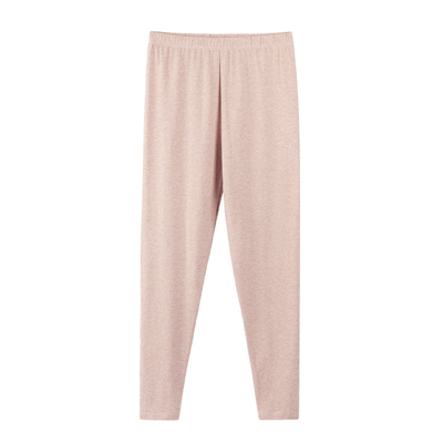 AB内衣秋裤女士秋冬弹力纯棉保暖长裤青年纯色贴身大码棉毛裤R655