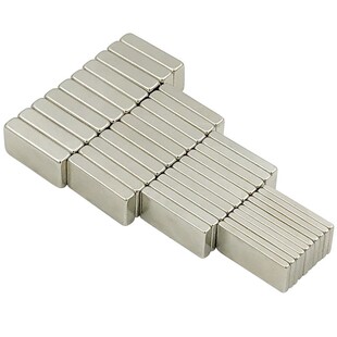 长方形强力磁铁20x10x2/3/4/5mm钕铁硼强磁磁铁吸铁石带粘胶强磁