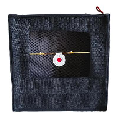 弹弓靶箱双层加厚消音挡布训练箱