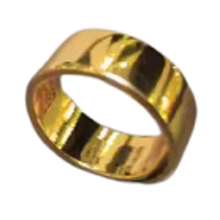 直边泥鳅背戒指清末民国 苏州第一名楼 恒孚 上 足赤 德