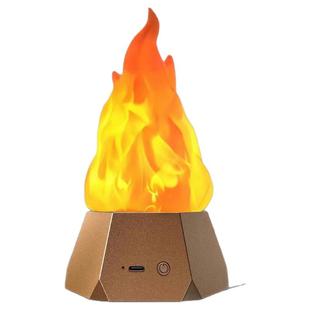 LED仿真火焰灯户外露营庭院景观装饰游乐场圣诞夜氛围装饰小夜灯