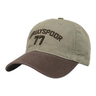 春秋儿童棒球帽男童美式撞色帅气百搭字母刺绣遮阳韩版女童鸭舌帽