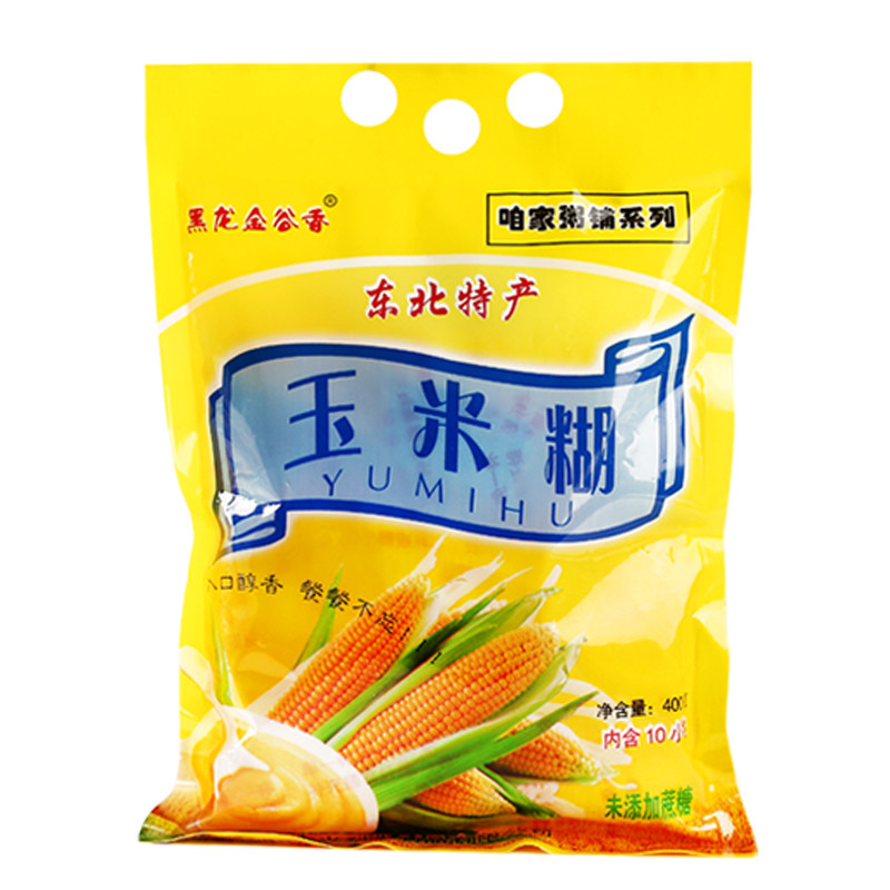 即食速食东北特产400g*4袋玉米糊