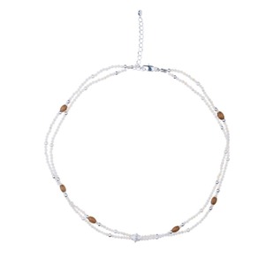 【限时四折秒杀】SOFT ROOM双层母贝转运珠串珠项链礼物手链配饰