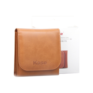 Kase卡色 圆形滤镜保护包 可装三片 UV镜偏振镜减光镜 渐变镜收纳包便携滤镜保护袋