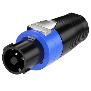 音响音箱接头四芯专业音箱插头功放喇叭线音响箱线卡农接头欧姆头