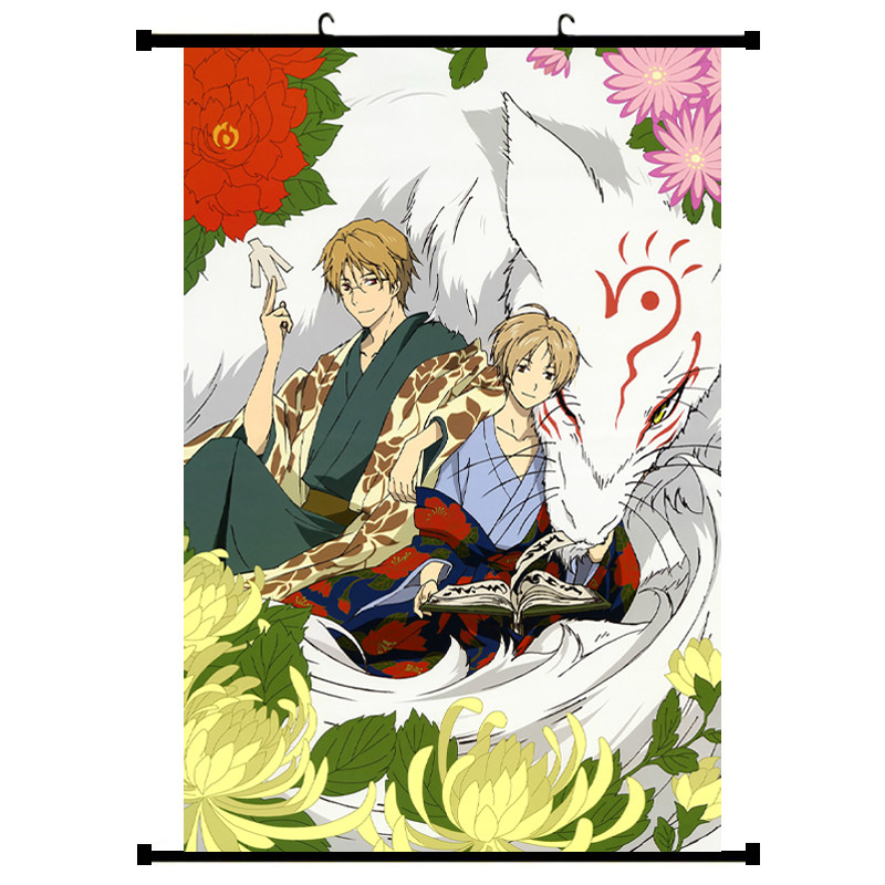 现货夏目友人帐挂画海报猫咪老师