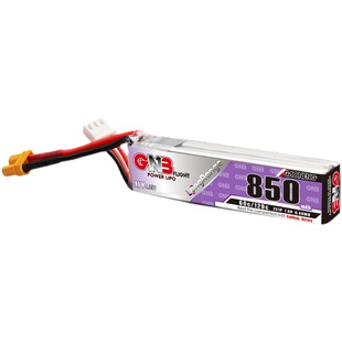 高能GNB 850mAh 2S 7.6V 60C长续航LR穿越机模型锂电池FPV