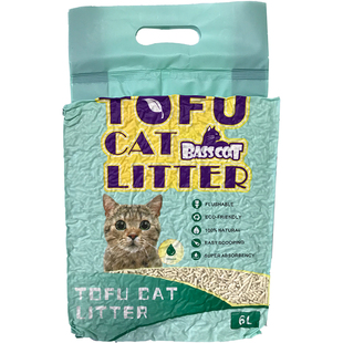 贝贝福猫豆腐猫砂祛除臭奶香味香型细颗粒防臭2mm超细catlitter
