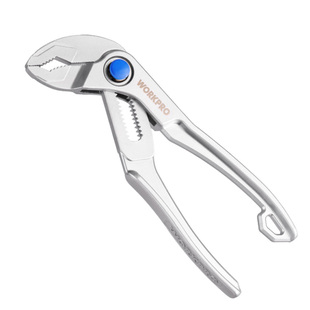 万克宝水泵钳迷你型快速平移钳多档调节水管钳多功能万用钳子4寸