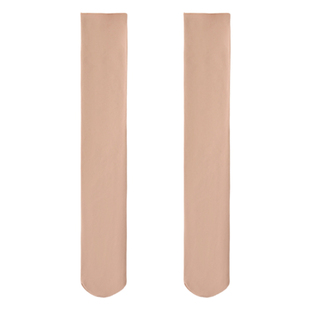 过膝袜子女款秋冬光腿神器裸感超自然肤色加绒加厚保暖防寒雪地袜