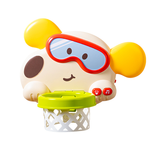 儿童篮球框投篮架室内家用一岁女宝宝静音球类玩具2挂式运动器材3