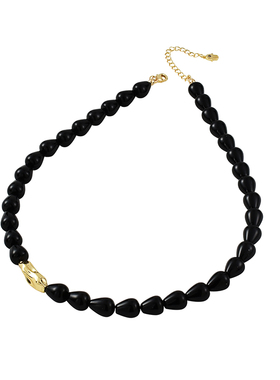 小众百搭～GORSKY黑色玛瑙项链