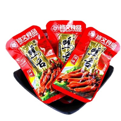 修文食品包邮原味500克鸭舌
