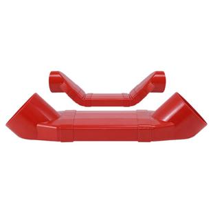 厨房集成灶油烟机160/170/180过梁器扁管方管排烟管，新风过梁器