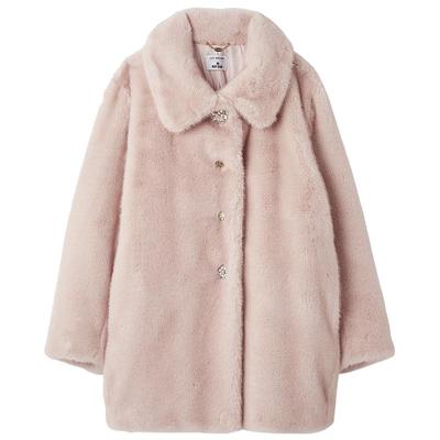 LILYBROWN时髦翻领仿皮草外套