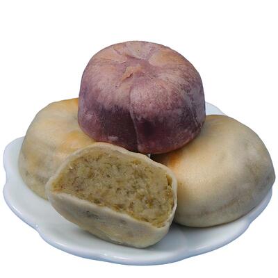福建友善食品冰皮绿豆饼老式手工糕点早餐点心 零食小吃 休闲优品