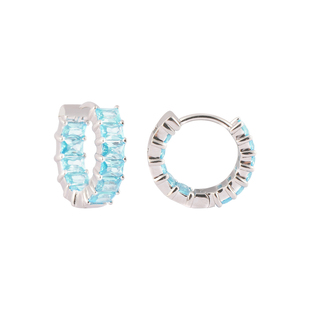 Annaya周震南同款生辰石幸运色耳环轻奢小众高级感新年礼物送女友