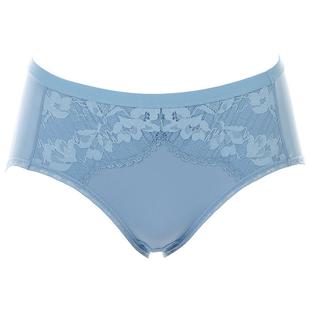 古今内衣女士舒适中腰蕾丝内裤棉裆弹力中腰三角裤女