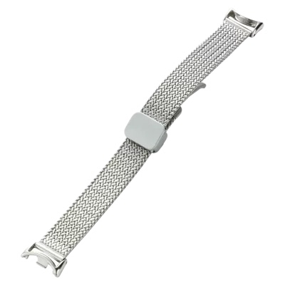 萱芊适用春夏银色合金合集华为手表GT5GT4watch4pro3女款GT3/2pro手表带FIT3/2新款荣耀magic2/4pro高级感