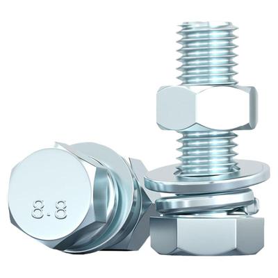 【全网热销】镀锌8.8外六角套装