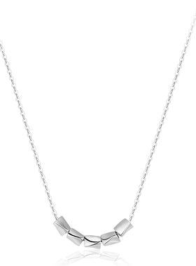 LNIEER999纯银女转运珠百搭项链