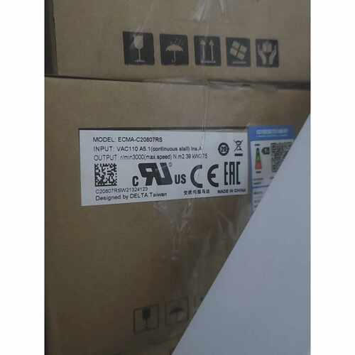 【询价】台达ECMA-C20807RS伺服马达，商品为新机器适用