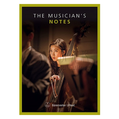 五线谱本 低音提琴 骑熊士原版乐谱 Musicians Notebook BA8400-3